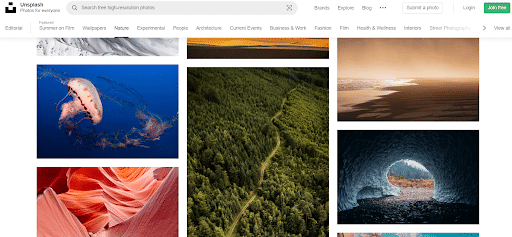 copyright free photos unsplash gallery nature