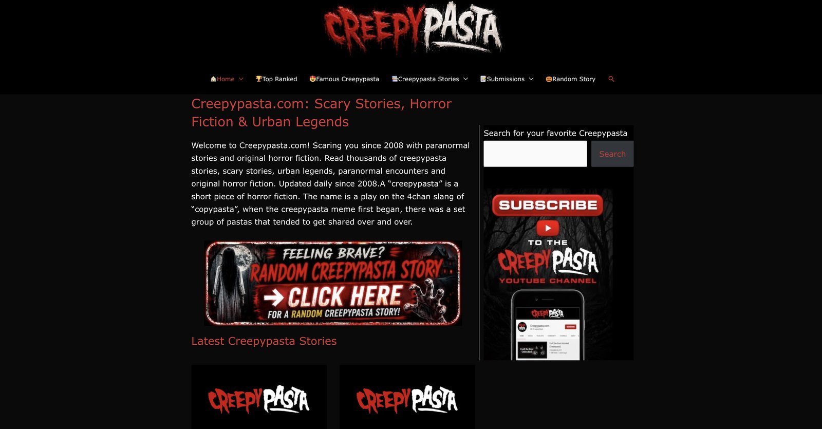 Niche creepypasta