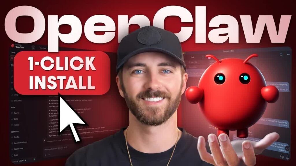 OpenClaw full tutorial for beginners YouTube thumbnail
